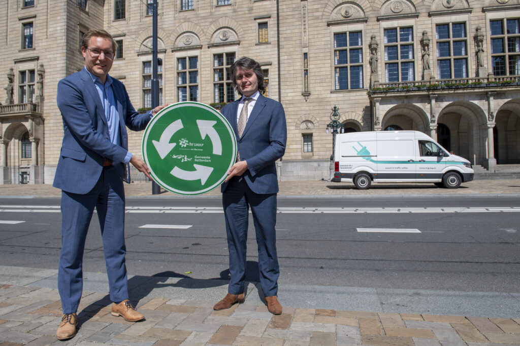Duurzaam verkeersbord