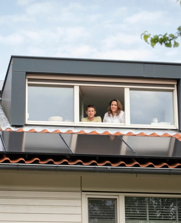 Zonnepanelen op het dak
