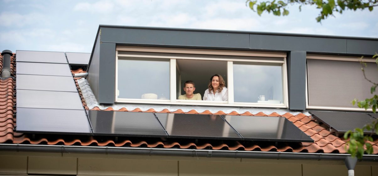 Zonnepanelen op het dak