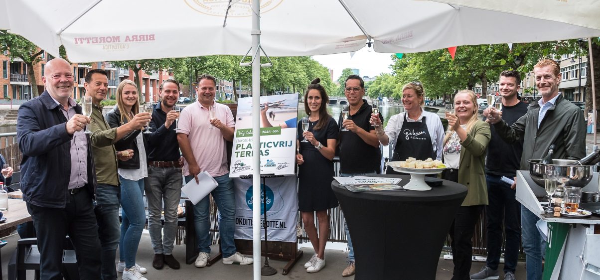 Plasticvrij terras - ondernemers